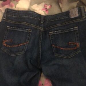 Chip & Pepper Blue Jeans with Orange Stitching